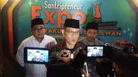 Rangkaian gelaran Santripreneur Expo 2019 yang digelar sejak 24 hingga 26 November 2019 di Universitas Islam Negeri (UIN) Sunan Ampel Surabaya berakhir. (Foto: Liputan6.com/Dian Kurniawan)