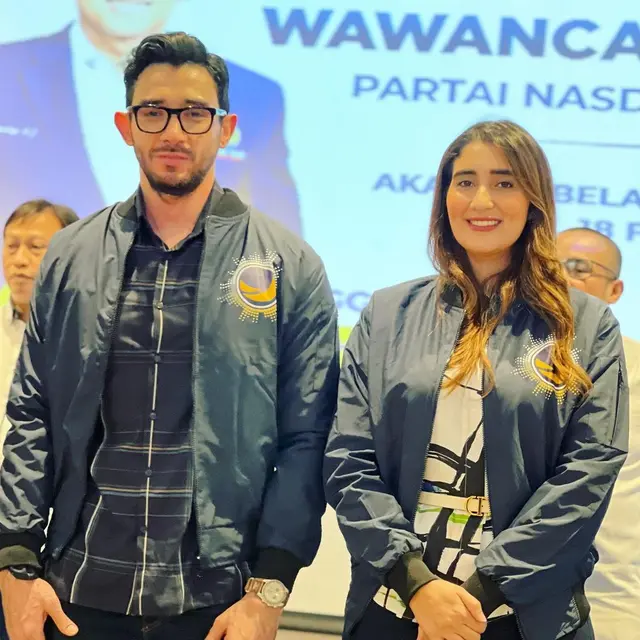 Tania Nadira dan suami