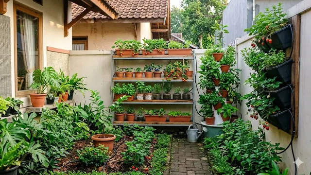 Desain Kebun Buah di Halaman Sempit