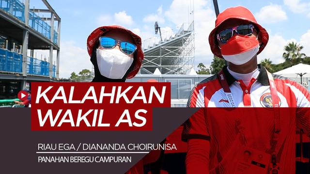 Berita video komentar Riau Ega / Diananda Choirunisa usai menang di 16 besar cabor panahan beregu campuran Olimpiade Tokyo 2020