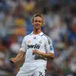 2. Guti Hernandez - Guti adalah legenda Real Madrid sepanjang masa. Kedekatannya dengan para suporter membuat nilai lebih buat gelandang flamboyan tersebut meski Guti masih minim akan pengalaman. (AFP/Pierre Philippe Marcou)