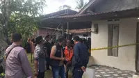 Seorang ayah di Musi Rawas, Sumsel, tega menganiaya anak kandungnya sendiri yang baru berusia 3 tahun hingga meninggal dunia. (Liputan6.com/ Dok Polres Musi Rawas)