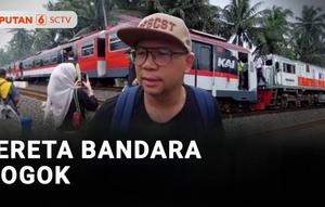Kereta Bandara tujuan Yogyakarta Internasional Airport mendadak berhenti di Kulon Progo pada Rabu siang. Kejadian ini membuat sejumlah penumpang panik.