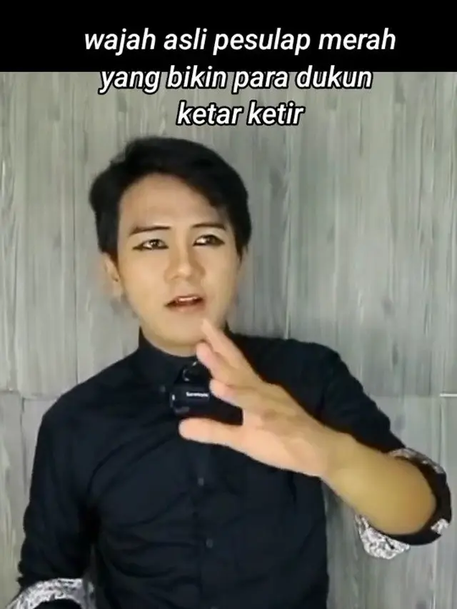 Penampilan Asli Pesulap Merah