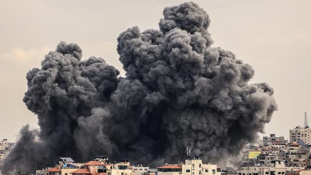 Israel Bombardir Gaza Palestina