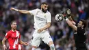Real Madrid susah payah kalahkan Rayo Vallecano 2-1. (AP Photo/Manu Fernandez)