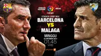 Barcelona vs Malaga (Liputan6.com/Abdillah)