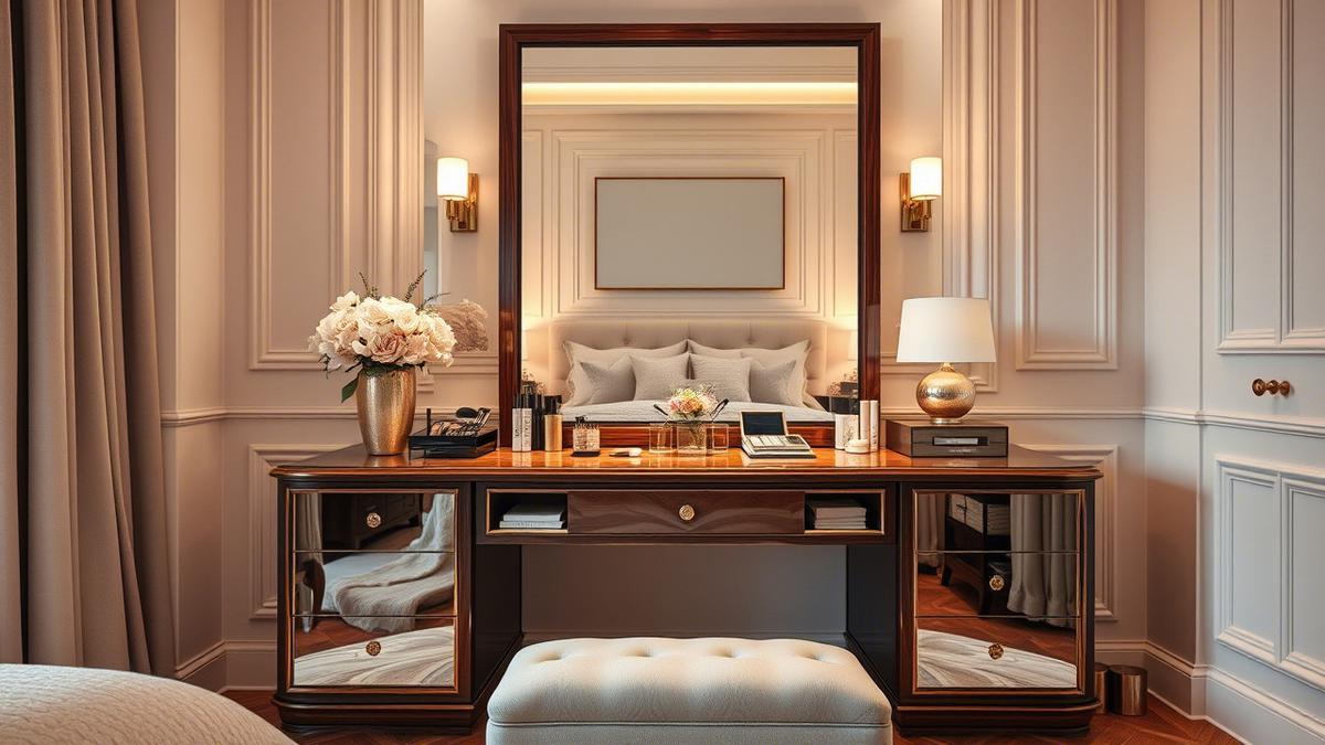10 Inspirasi Meja Rias Mewah yang Bikin Kamar Jadi Estetik dan Fungsional