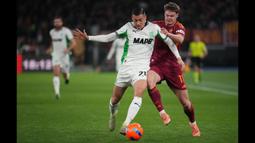 Dikutip dari Tuttomercatoweb, Jay Idzes mampu mematikan pergerakan dari Evan Ferguson dan sesekali mampu membangun serangan dengan baik. Hal itu membuat Jay mendapatkan penilaian 6,5 atas penampilannya. (AP Photo/Andrew Medichini)