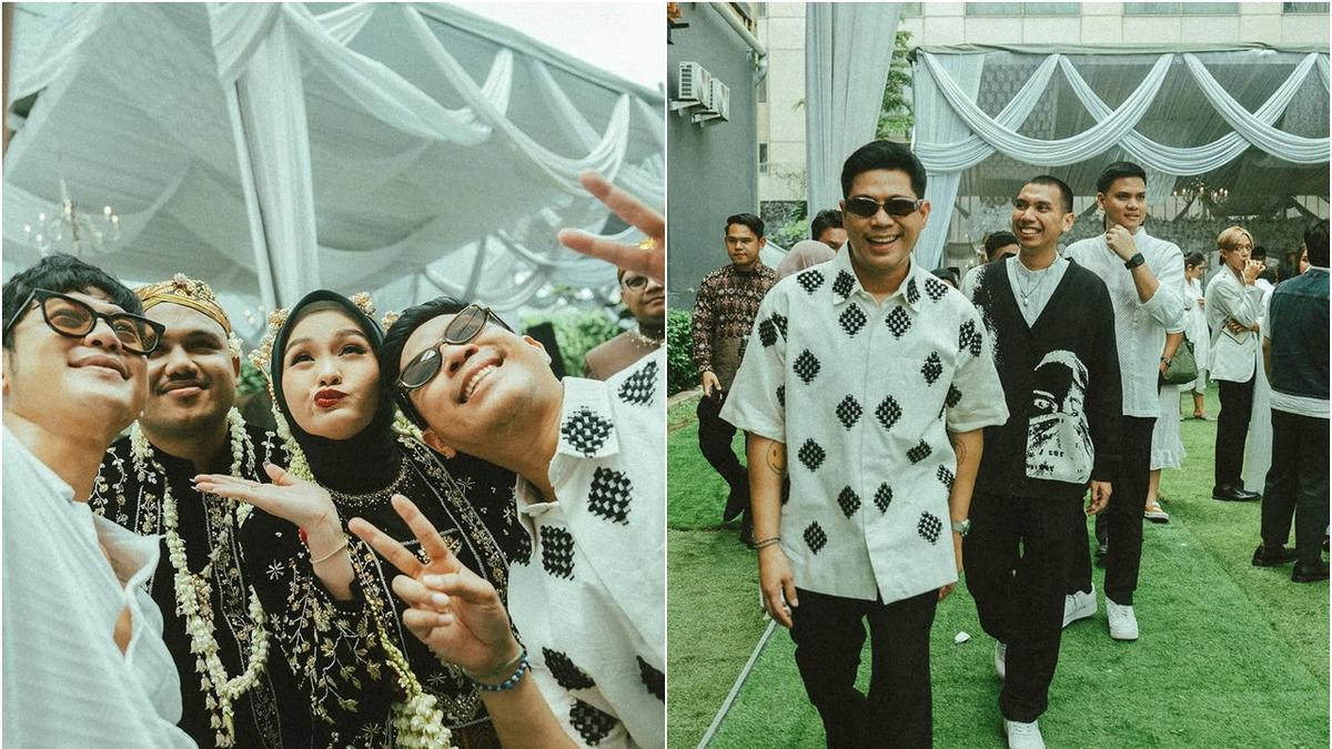 7 Potret RAN di Nikahan Dimansyah Laitupa dan Salma Salsabil, Manggung Bonus Kondangan