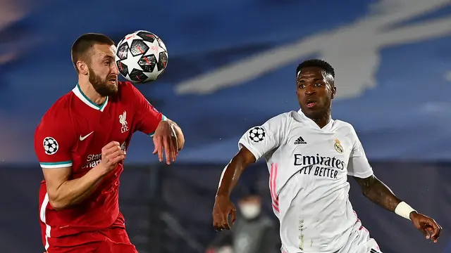 Real Madrid vs Liverpool di Liga Champions
