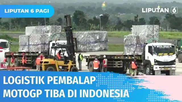 Logistik seberat 800 ton yang berupa sepeda motor, suku cadang dan perlengkapan kru pembalap MotoGP telah tiba di Lombok Tengah. Sementara itu, pengaspalan ulang lintasan Sirkuit Mandalika telah selesai.