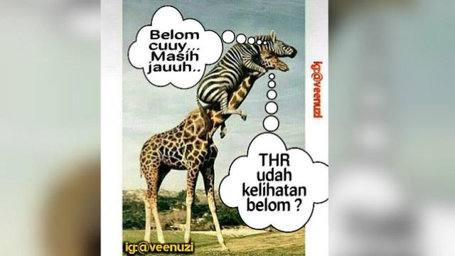 Pengalaman menunggu THR ini juga menjadi bahan lelucon warganet di media sosial.