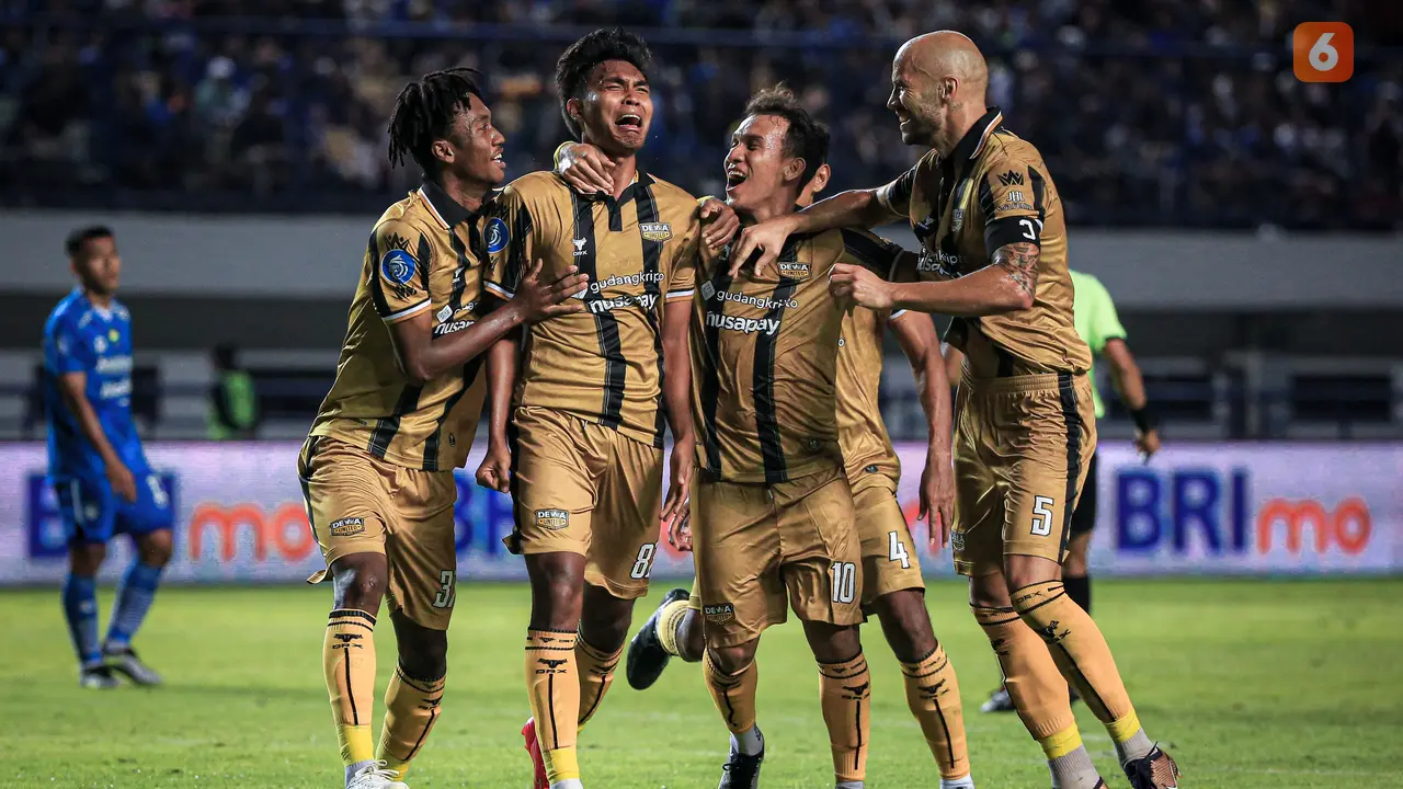 Persib Bandung Vs Dewa United di BRI Liga 1 2023/2024