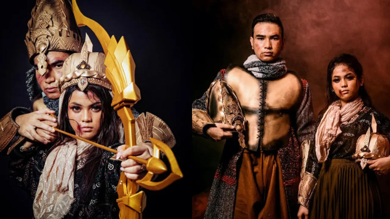 Gaya Pemotretan Hari LIDA dan Putri D'Academy 4 bertema Bajirao Mastani