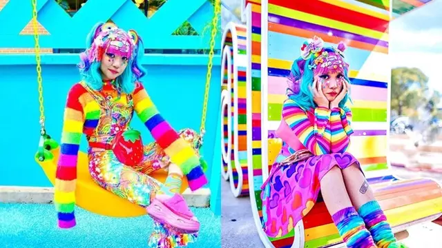 Kristina Sevillano 'Rainbow Lady'
