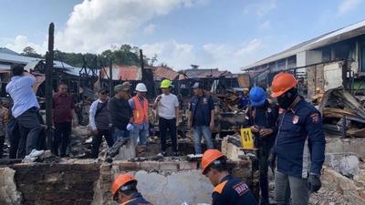 Pemkot Balikpapan Sigap Tangani Kebakaran Pasar Sepinggan, Sediakan TPS Pedagang