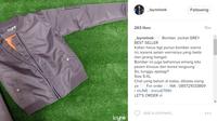 Bomber jaket di @_laynelook. (via: Instagram/@_laynelook)