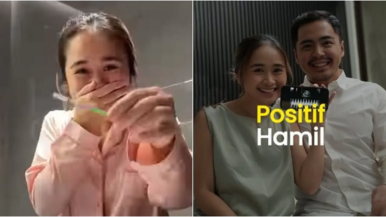 10 Potret Gritte Agatha dan Suami Umumkan Kehamilan Pertama, Penuh Haru