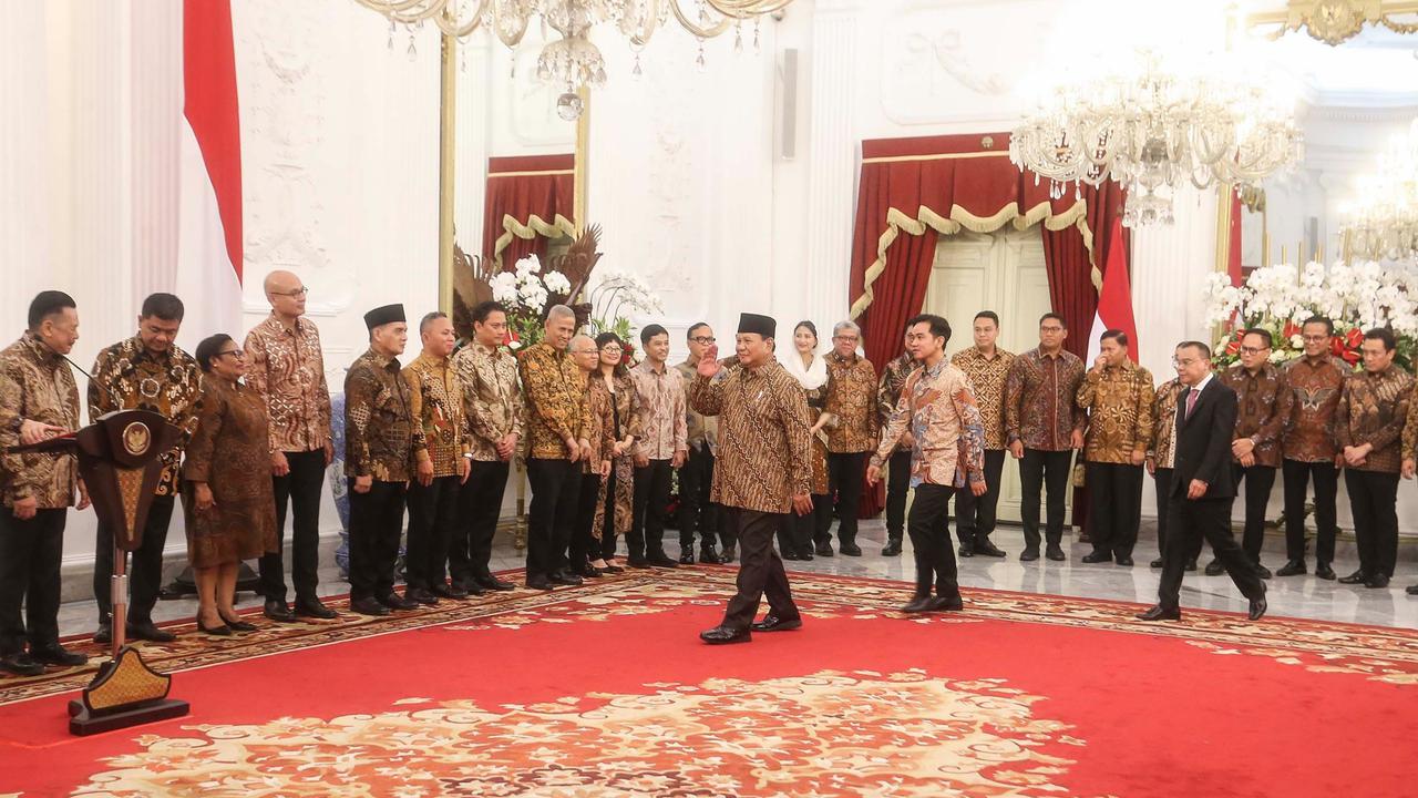 Deretan Jenderal TNI-Polri Jabat Menteri Kabinet Merah Putih, Ini Daftarnya