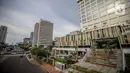 Tampilan Gedung Sarinah pascarenovasi di Jalan MH Thamrin Jakarta Pusat, Senin (21/3/2022). Pusat perbelanjaan pertama di Indonesia yaitu Sarinah sudah selesai direnovasi dan sudah beroperasi kembali mulai hari ini, Senin 21 Maret 2022. (Liputan6.com/Faizal Fanani)