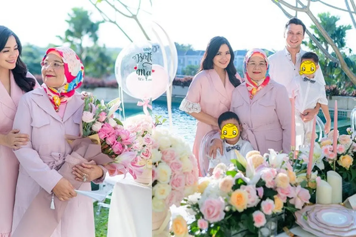 6 Momen Titi Kamal Rayakan Ultah Ibunda Bareng Keluarga, Penuh Kehangatan