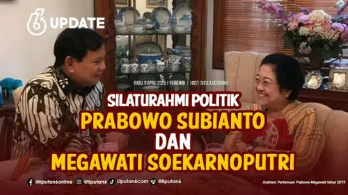 Silaturahmi Politik Prabowo Subianto dan Megawati Soekarnoputri