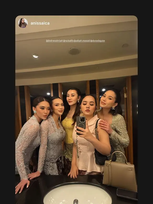 Baru 2 Minggu Melahirkan, Alyssa Daguise Perdana Kondangan dan Akui Tak Bisa Lama Tinggalkan Baby Soleil