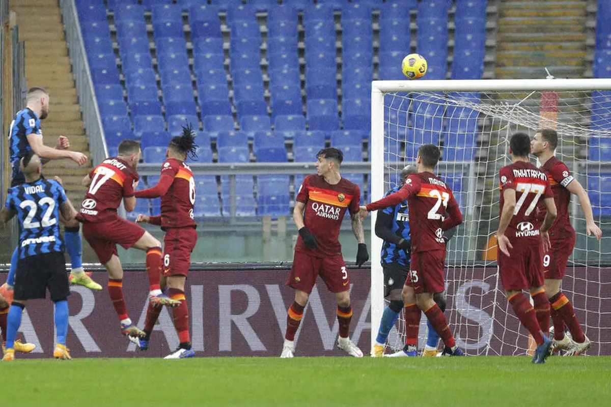 FOTO: Ditahan Imbang AS Roma, Inter Milan Semakin Berjarak dengan AC Milan