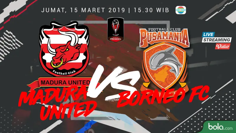 Madura United vs Borneo FC