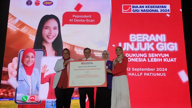 Pepsodent Perkenalkan Teknologi AI Layanan Konsultasi Dokter Gigi Online dan Dukung Senyum Sehat Timnas Indonesia