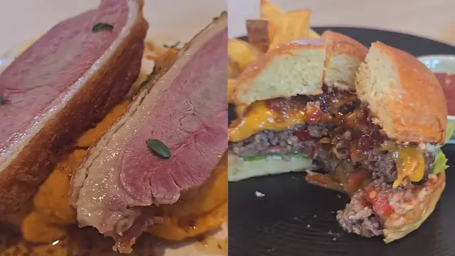 Dian Sastrowardoyo mempromosikan restoran suaminya, BluJam yang memiliki chef bule. (Dok TikTok @therealdisastr)