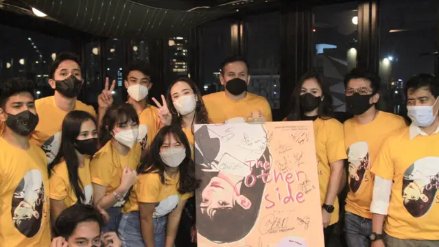 Press Conference film The Other Side. (IST)