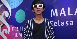 Aming, saat hadir dalam acara pengumuman nominasi Festival Film Indonesia 2019 di Plaza Indonesia, Jakarta, Selasa (12/11/2019). (Adrian Fimela.com)