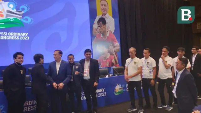 Ketua umum PSSI, Iwan Bule
