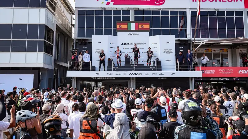 MotoGP Indonesia 2026 Pecahkan Rekor, 157 Ribu Penonton Hadir di Sirkuit Mandalika