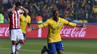 Brasil vs Paraguay (AFP)