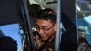  Ditanya soal wajar tidaknya kontrak yang didapat oleh perusahaan AMS, mantan Deputi SKK Migas ini pun menjawab diplomatis dengan menyebut kontrak tersebut sudah disepakati dua pihak, Jakarta (14/07/2014) (Liputan6.com/Faisal R Syam)