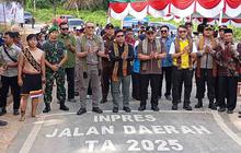 FOTO: Jalan Sungai Sapah Sepadak Terwujud Setelah Puluhan Tahun Penantian