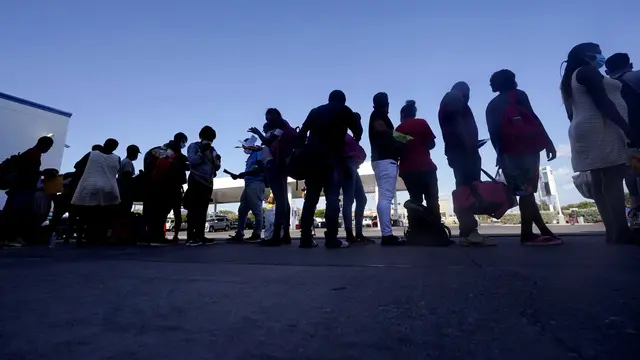 Ribuan Migran Haiti Tiba di Texas