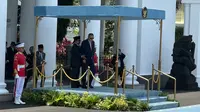 Momen Prabowo Sambut Meriah Presiden Erdogan di Istana Bogor