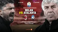 Susunan Pemain AC Milan Vs Atalanta