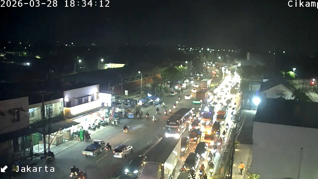 Pantauan CCTV arus lalu lintas