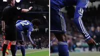 Bintang Chelsea Ditimpuk Korek Api oleh Fans City