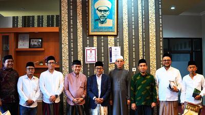 Calon Ketum PBNU Sowan ke Rais Syuriyah PWNU Sulteng, Ini yang Dibahas