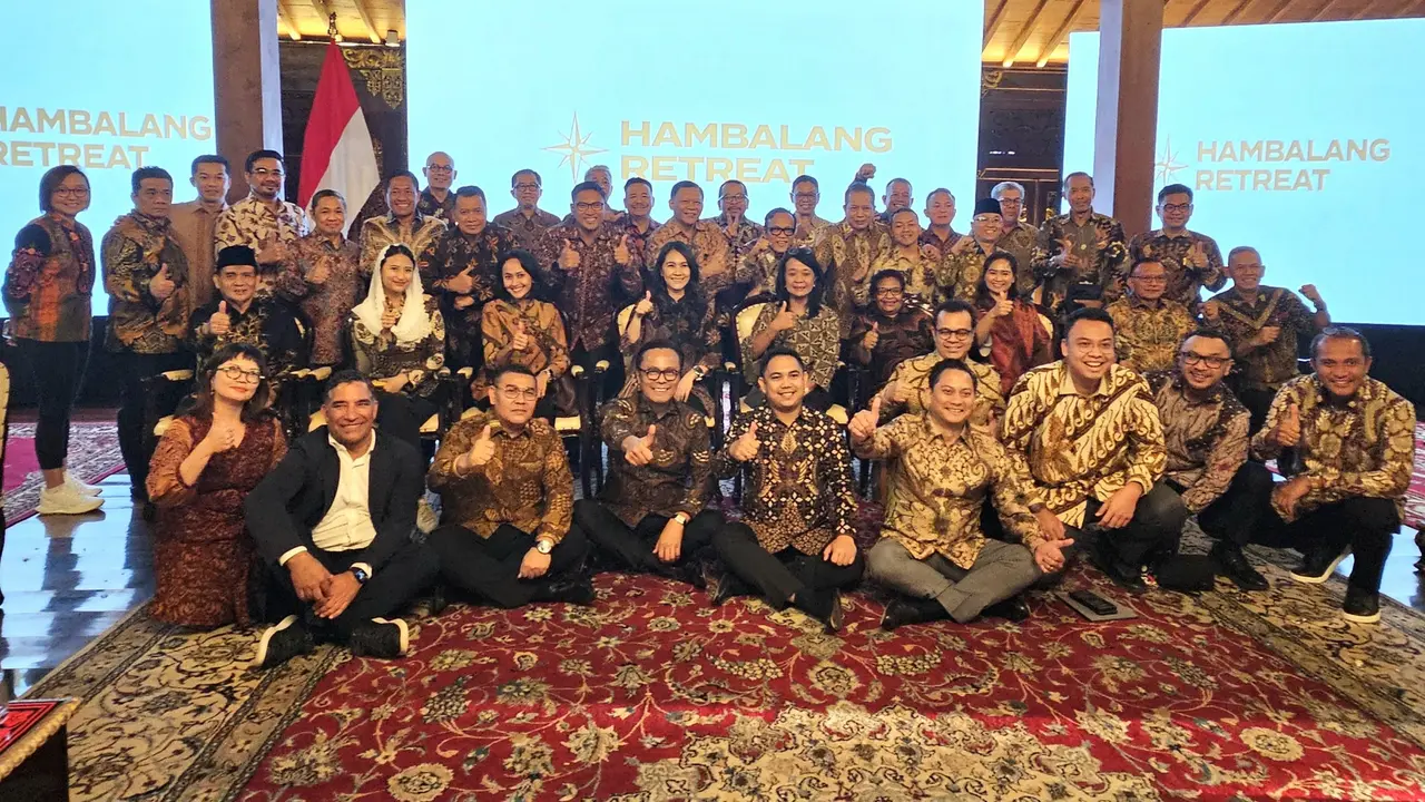 Pembekalan bagi calon wakil menteri di kabinet Prabowo Subianto-Gibran Rakabuming Raka di Hambalang.