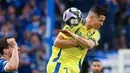 Al Nassr kini menempati posisi ketiga klasemen Liga Arab Saudi dengan mengoleksi 54 poin. (AFP/Fayez Nureldine)