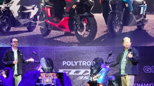 Polytron resmi meluncrukan motor listrik barunya dengan nama FOX 350 (Zaidan Fakhir)