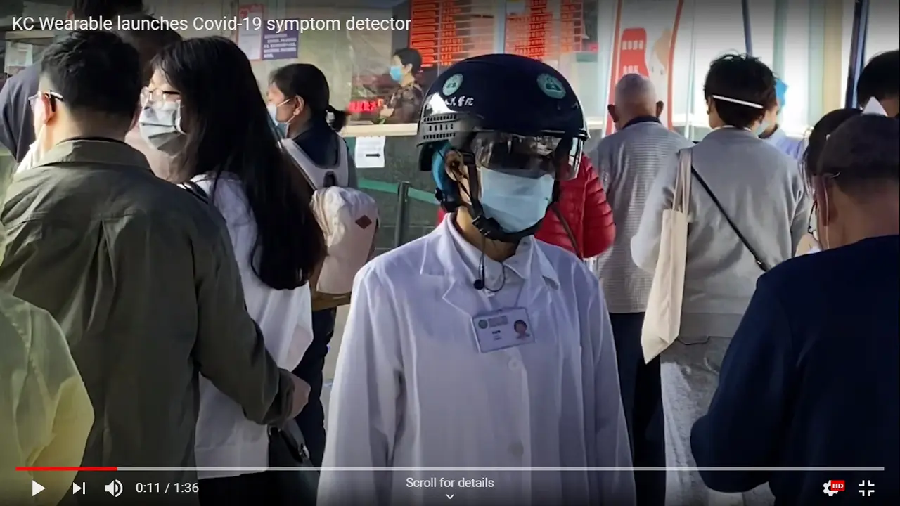 Helm Pintar dengan Fitur Pengukur Suhu dan Augmented Reality dari KC Wearable