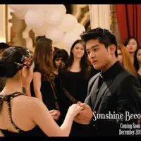 Nabilah JKT48 dan Boy William di Sunshine Becomes You. foto: twitter